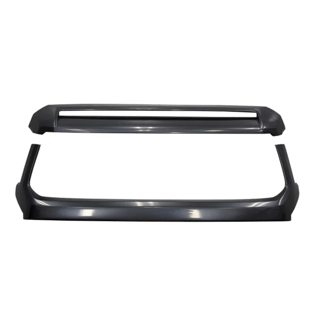 Grille Surround and Hood Bulge Overlay - Chrome Delete Kit Fits 2014-2021 Toyota Tundra