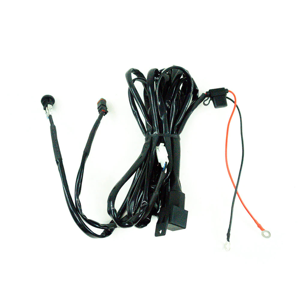 Wiring Harness: Dual Light/ Low Power - No Relay (Up To 55W)