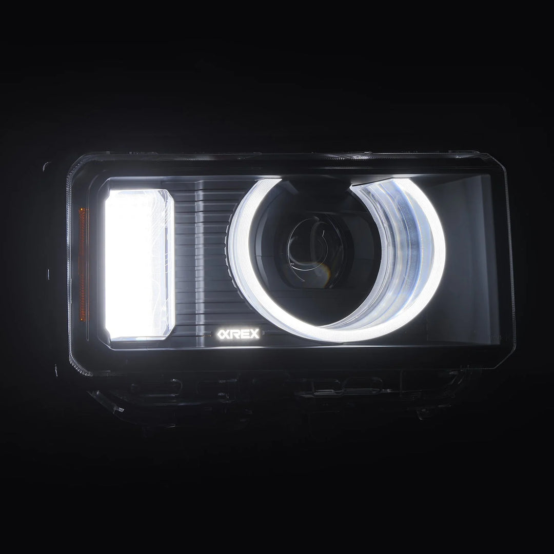 Heritage-Edition LED Projector Headlights Fits 2024+ Toyota Land Cruiser