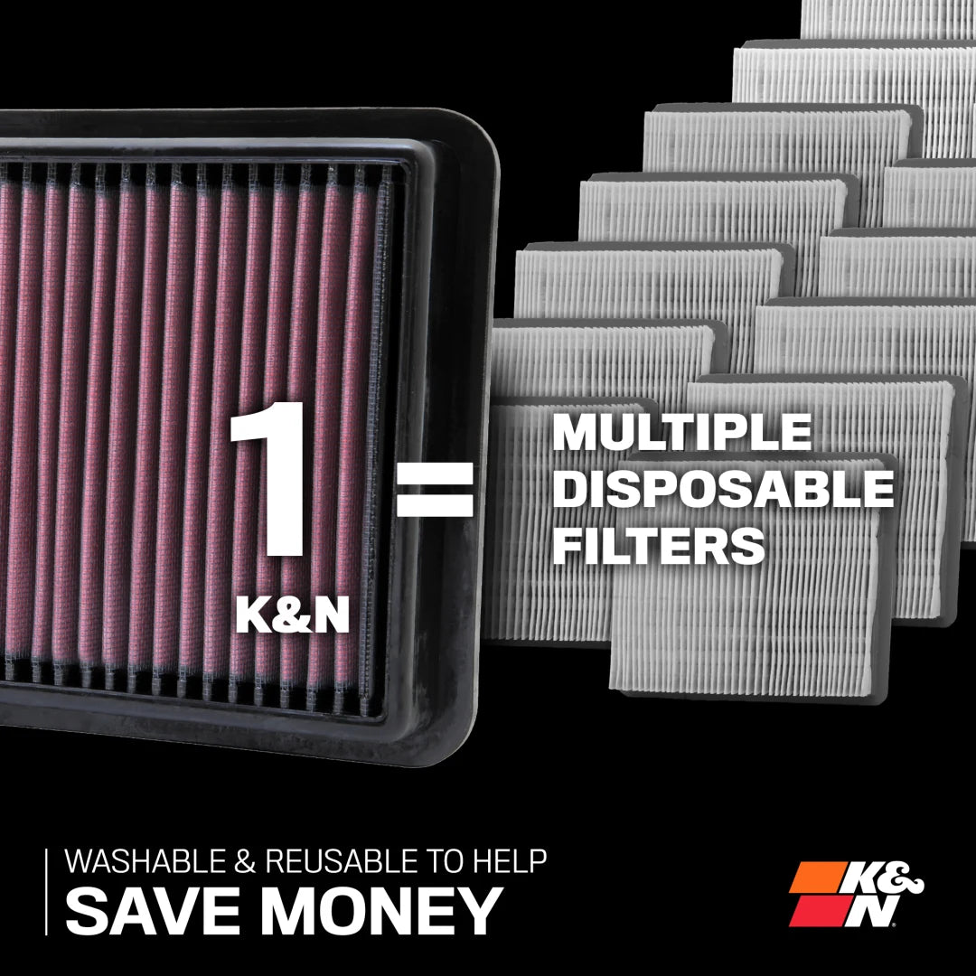 High-Flow Original Lifetime Engine Air Filter - LEXUS GX470 4.7L/ TOY 4RUN/ SEQ/ TUNDRA