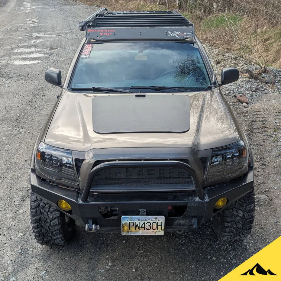 Hood Solar Panel | VSS System™ 2.0 fits 2005-2015 Toyota Tacoma / 2000-2006 Tundra / 2024-2025 Land Cruiser 250 / 1998-2007 Land Cruiser 100 / Land Cruiser 80