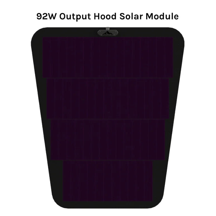 Hood Solar Panel | VSS System™ 2.0 fits 2016+ Toyota Tacoma & 2022+ Tundra & 2008-2015 Toyota Land Cruiser J200