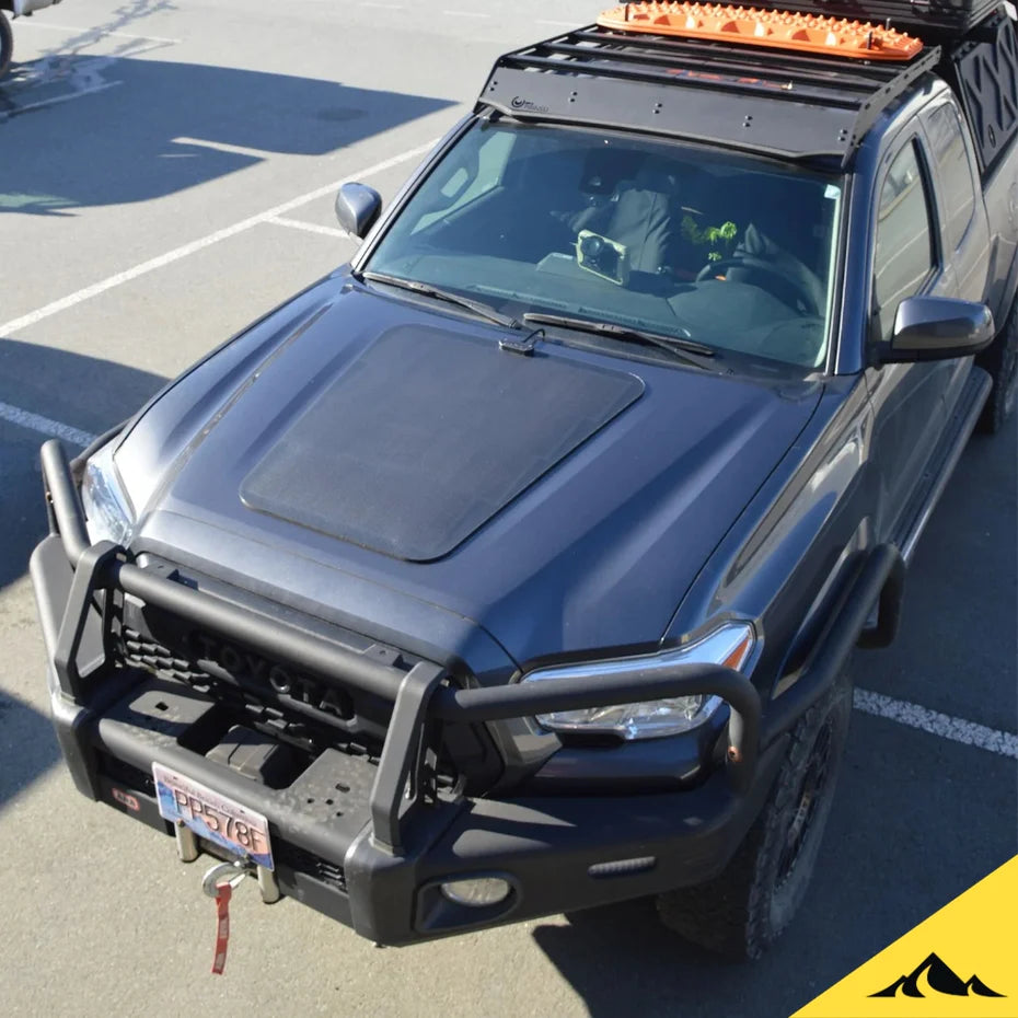 Hood Solar Panel | VSS System™ 2.0 fits 2016+ Toyota Tacoma & 2022+ Tundra & 2008-2015 Toyota Land Cruiser J200