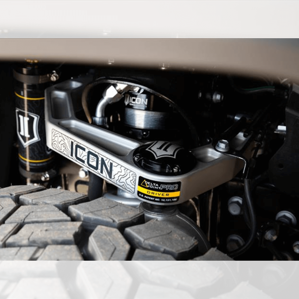 Icon Front, Billet Upper Control Arms w/ Delta Joint Pro Fits 2024+ Toyota Land Cruiser 250 Series