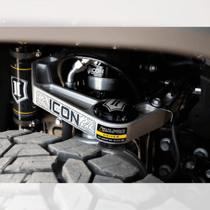 Icon Front, Billet Upper Control Arms w/ Delta Joint Pro Fits 2024+ Toyota Land Cruiser 250 Series