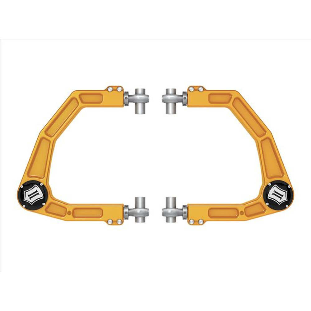 Icon Front, Billet Upper Control Arms w/ Delta Joint Pro Fits 2024+ Toyota Tacoma