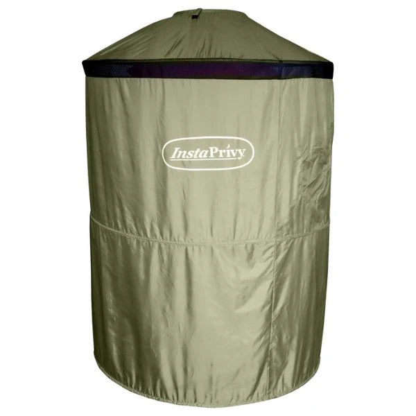 backpack with mini tent portable toilet Ann Katy XL Pop Up Privacy for Camping Outdoor RV The top of the shelter rests on the users head (Shelter is not self Portable Toilet Kit, Camping Toilet