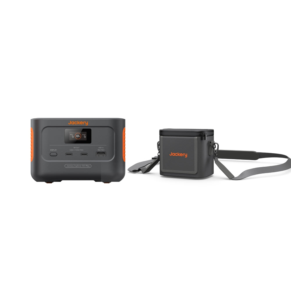 Jackery Explorer 100 Plus Portable Power Station with Mini