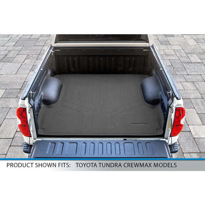 SMARTLINER Custom Fit Floor Liners fits 2007-2021 Toyota Tundra CrewMax (with Coverage Under 2nd Row Seat)