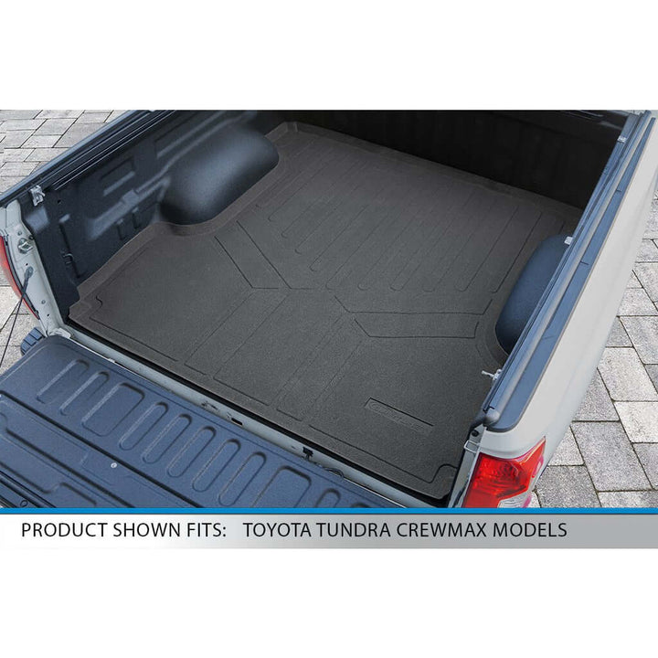 SMARTLINER Custom Fit Floor Liners fits 2007-2021 Toyota Tundra CrewMax (with Coverage Under 2nd Row Seat)