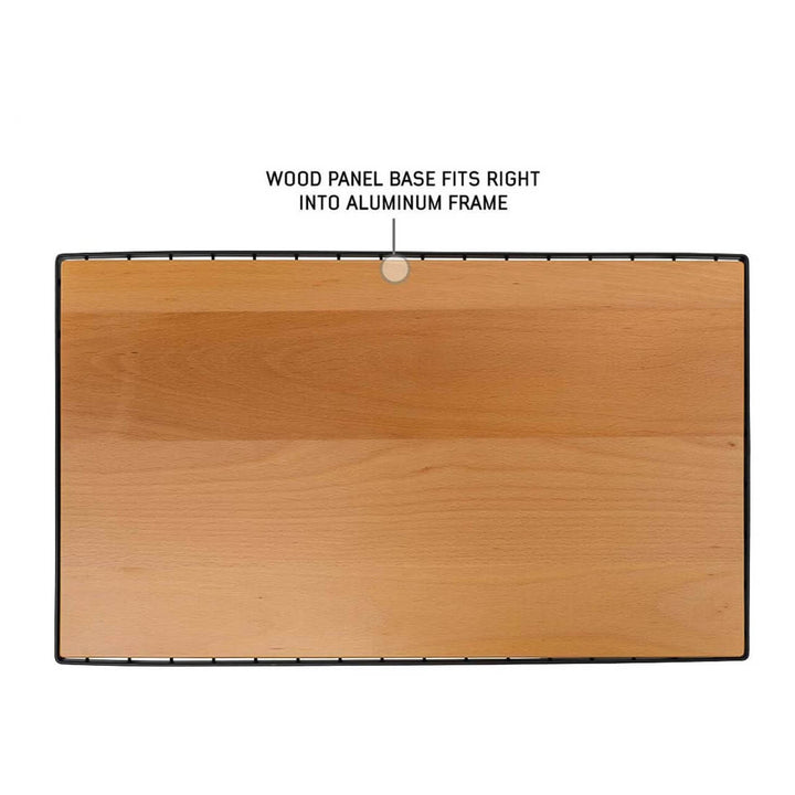 Kick It Camp Table - Wood Base & Storage Bag