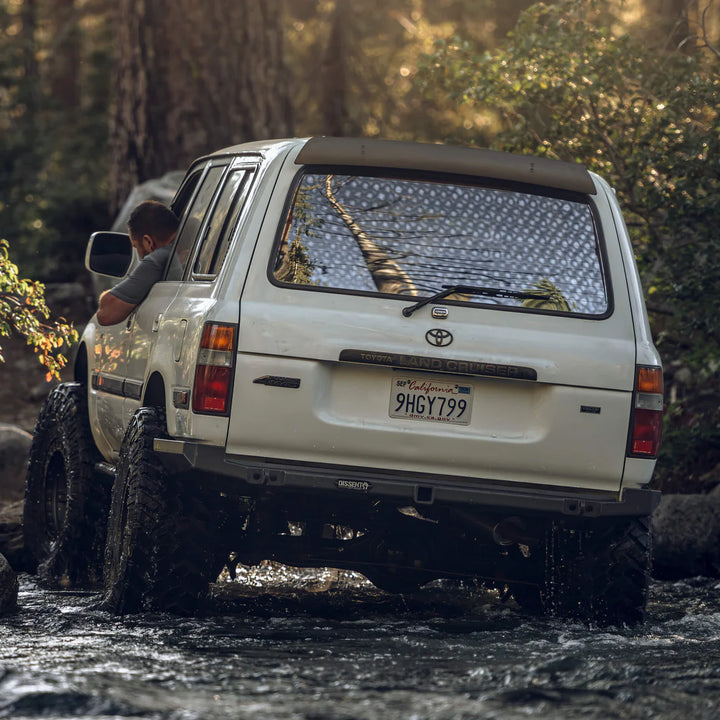 LC80 Extreme Clearance Rear Bumper fits 1990-1997 Toyota Land Cruiser