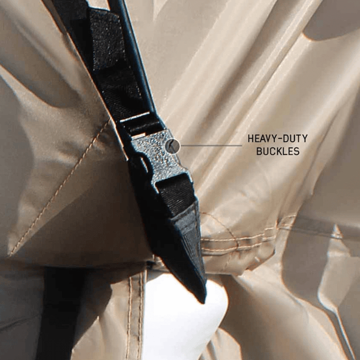 LD TACT Bed Tent, Tan Body & Green Rainfly