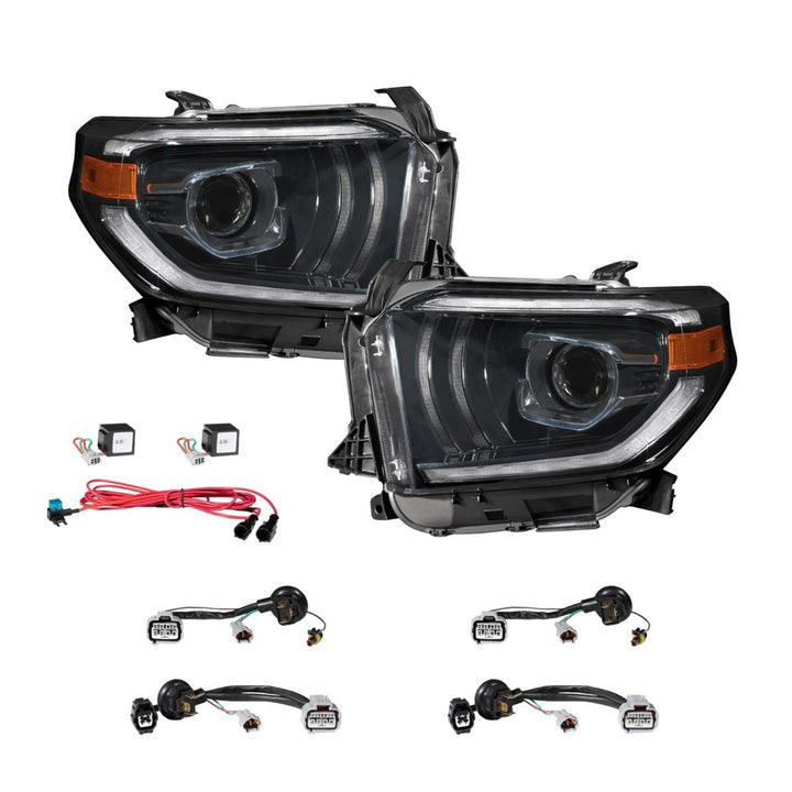 LED Projector Headlights [pair] fits 2014-2021 Toyota Tundra