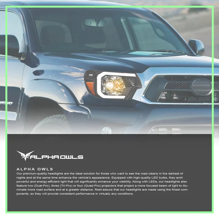 LMP Series Headlights Fits 2012-2015 Toyota Tacoma