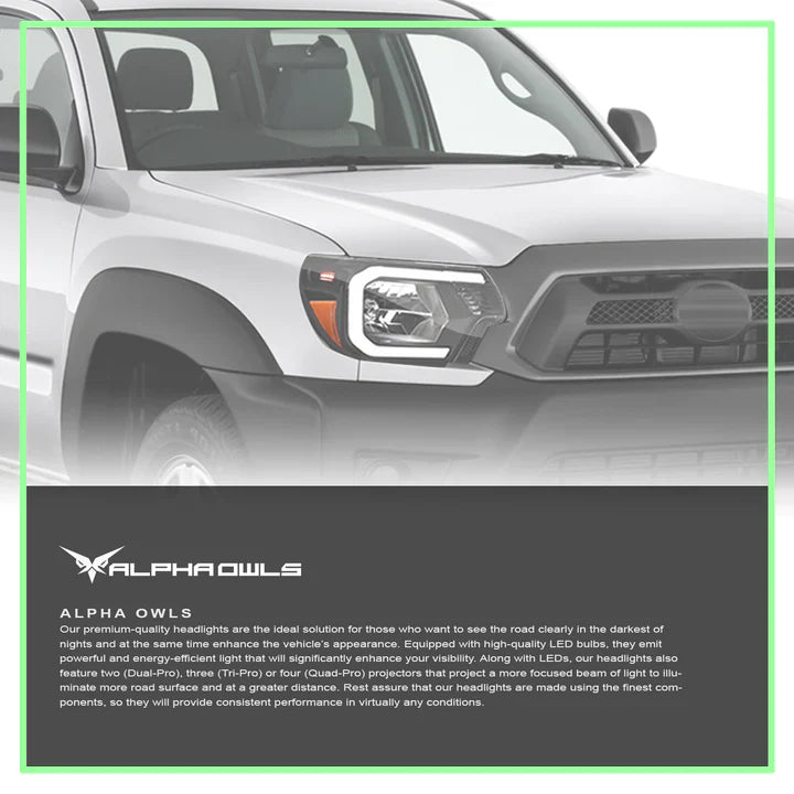 LM Series Headlights Fits 2012-2015 Toyota Tacoma