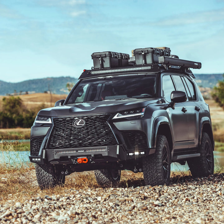 Low-profile Front Winch Bumper Fits 2022+ Lexus LX600 / 2024+LX700h