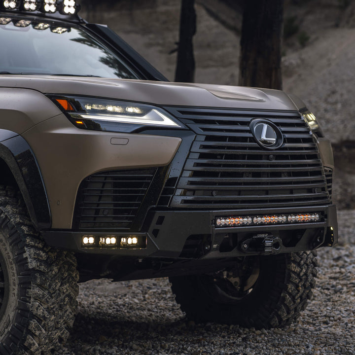 Low-profile Front Winch Bumper Fits 2022+ Lexus LX600 / 2024+LX700h