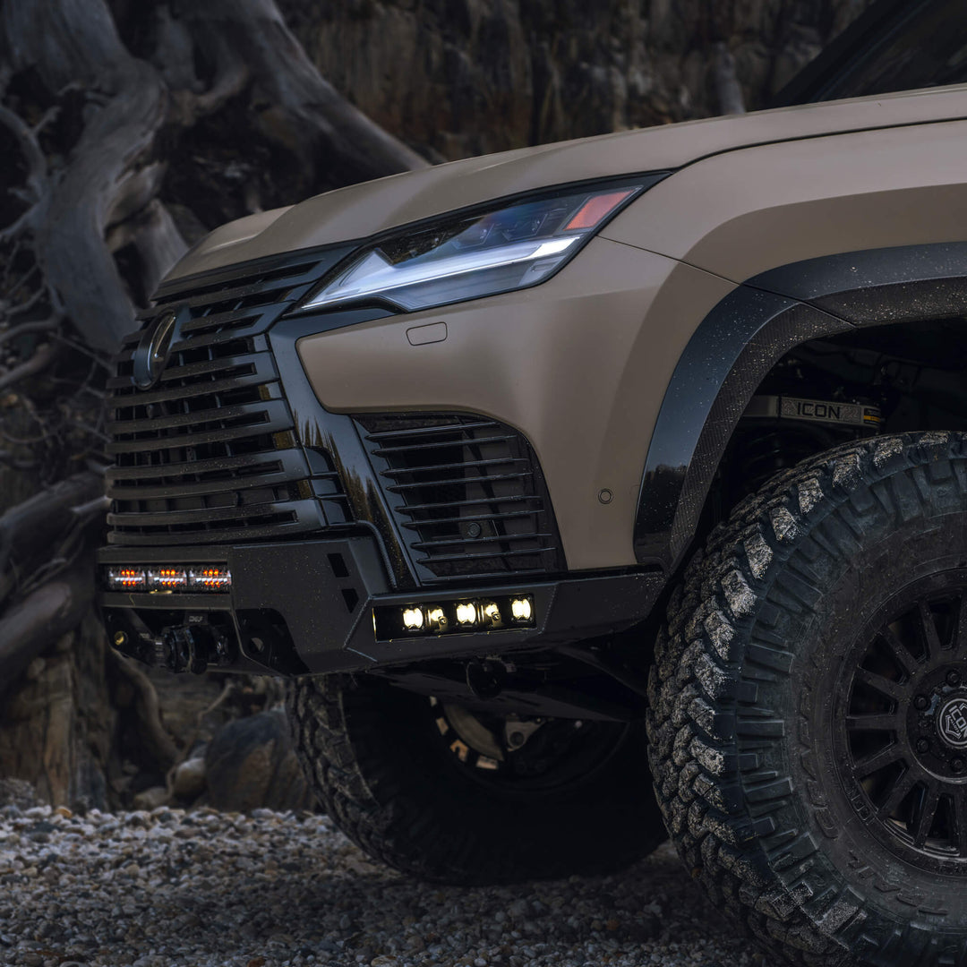 Low-profile Front Winch Bumper Fits 2022+ Lexus LX600 / 2024+LX700h