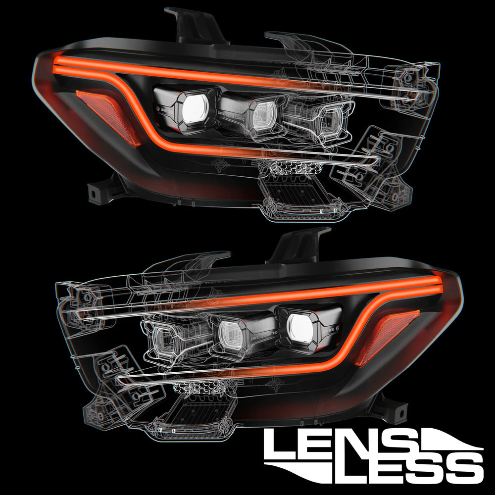 Lensless LED Headlights for 2016-2023 Toyota Tacoma