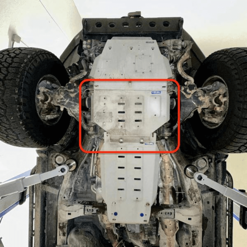 Lexus LX570 RIVAL Aluminum Engine Mid Skid Plate