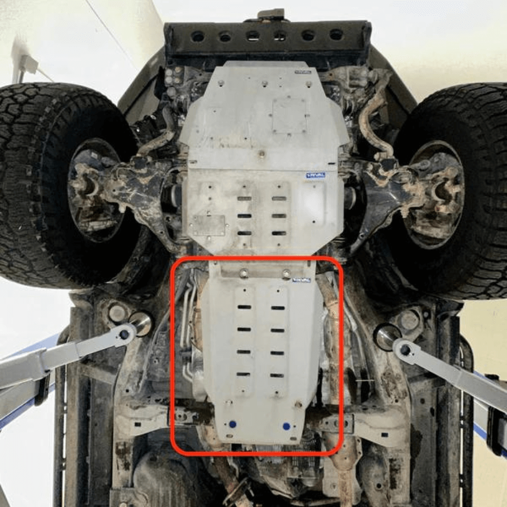 Lexus LX570 RIVAL Aluminum Transmission Skid Plate