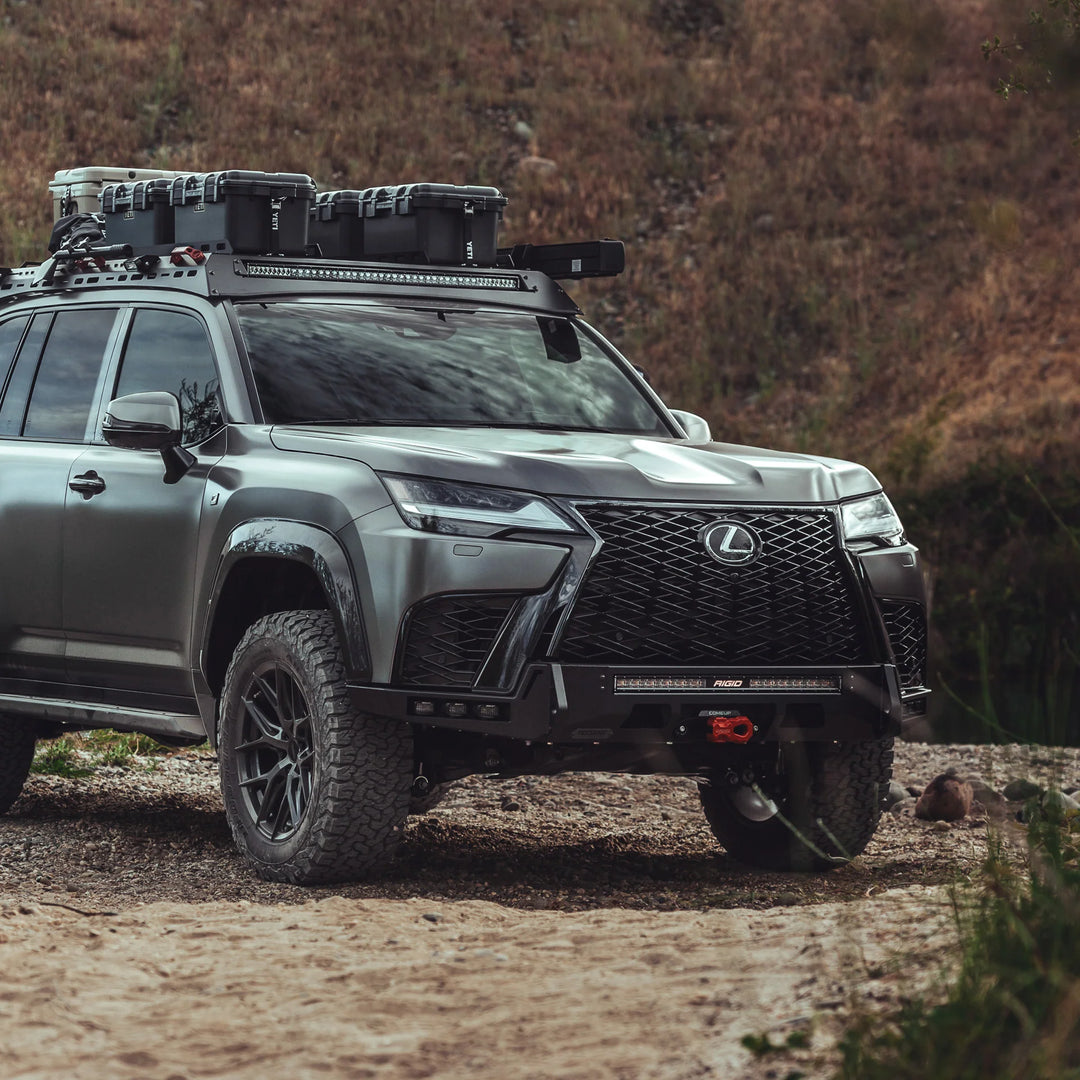 Low-profile Front Winch Bumper Fits 2022+ Lexus LX600 / 2024+ LX700h