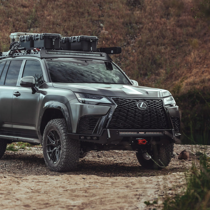 Low-profile Front Winch Bumper Fits 2022+ Lexus LX600 / 2024+ LX700h