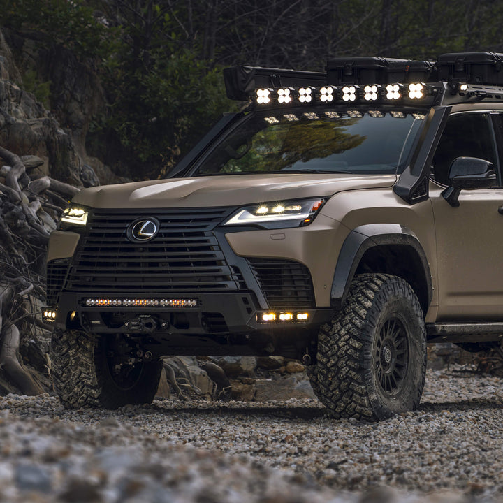 Low-profile Front Winch Bumper Fits 2022+ Lexus LX600 / 2024+LX700h