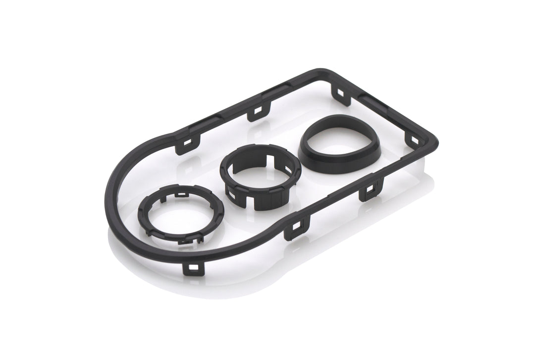 Interior Chrome Delete Kit Fits 2016-2023 Toyota Tacoma