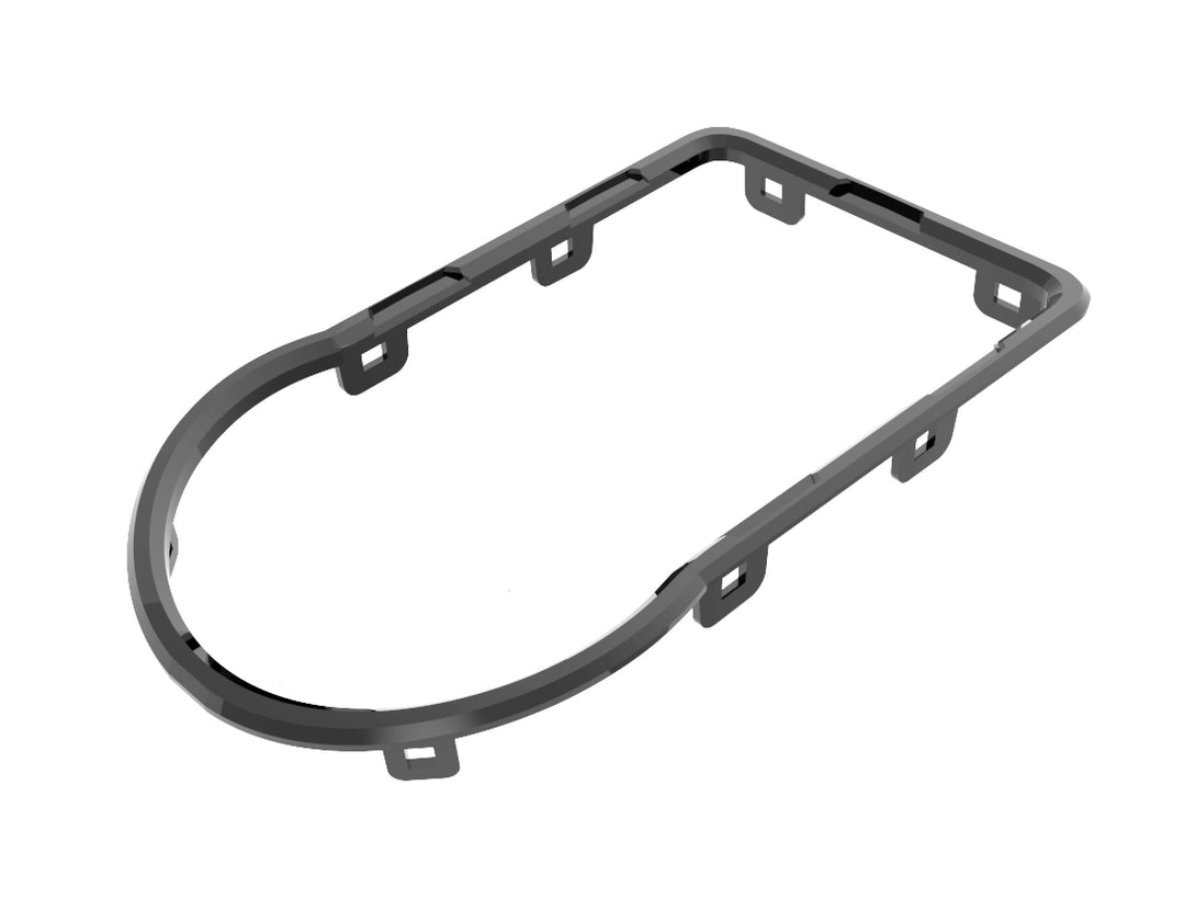 Interior Chrome Delete Kit Fits 2016-2023 Toyota Tacoma