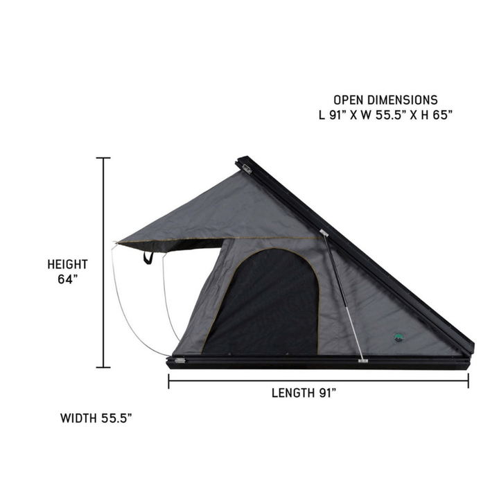 Mamba 3 Clam Shell Roof Top Tent