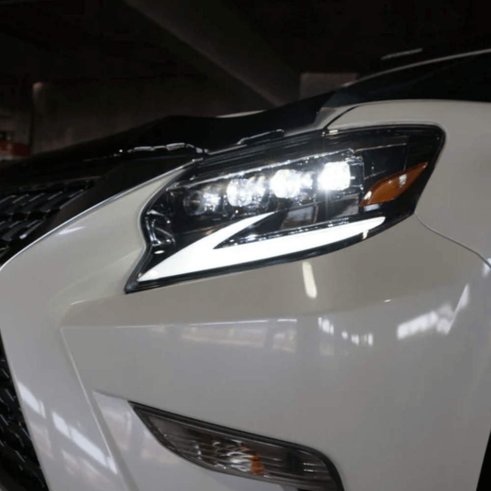 NOVA-Series LED Projector Headlights Black Fits 2014-2023 Lexus GX 460