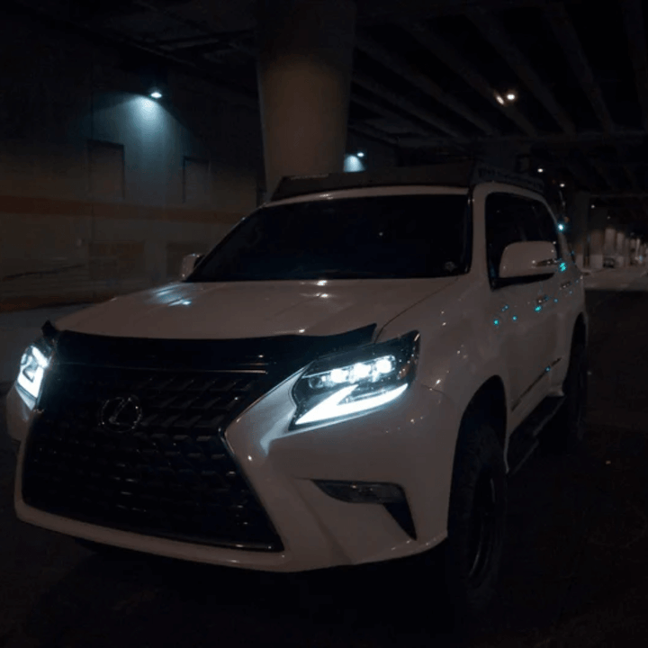 NOVA-Series LED Projector Headlights Black Fits 2014-2023 Lexus GX 460