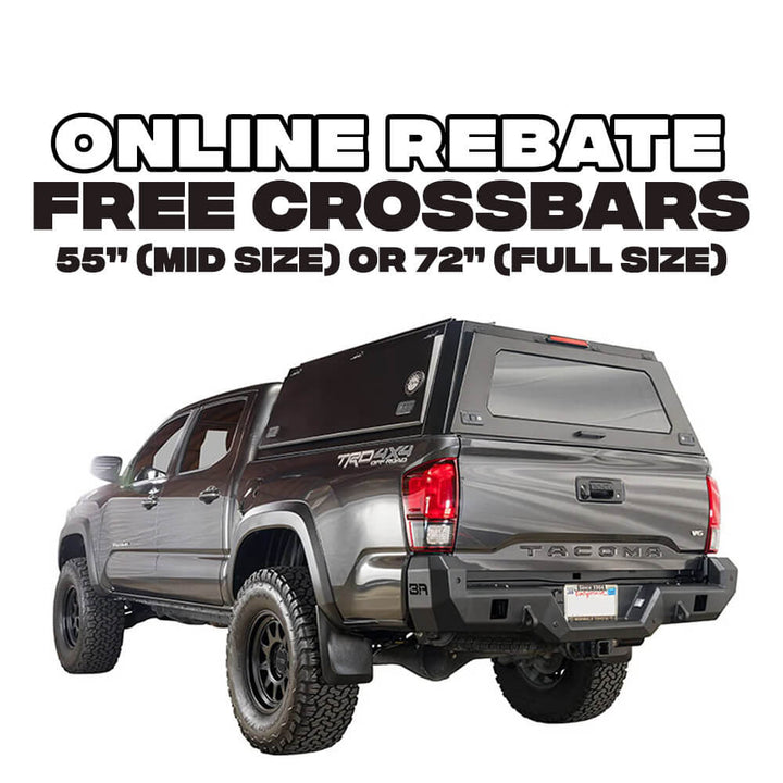 Expedition Truck Cap | 5-Piece Modular Design | 5 ft. Bed Fits 2011+ Toyota Tacoma