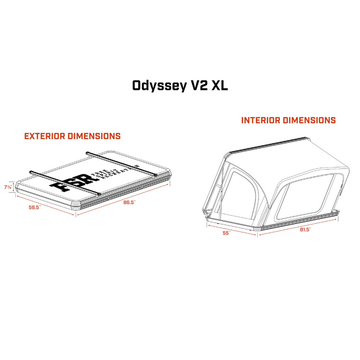 Odyssey V2 XL - Rooftop Tent