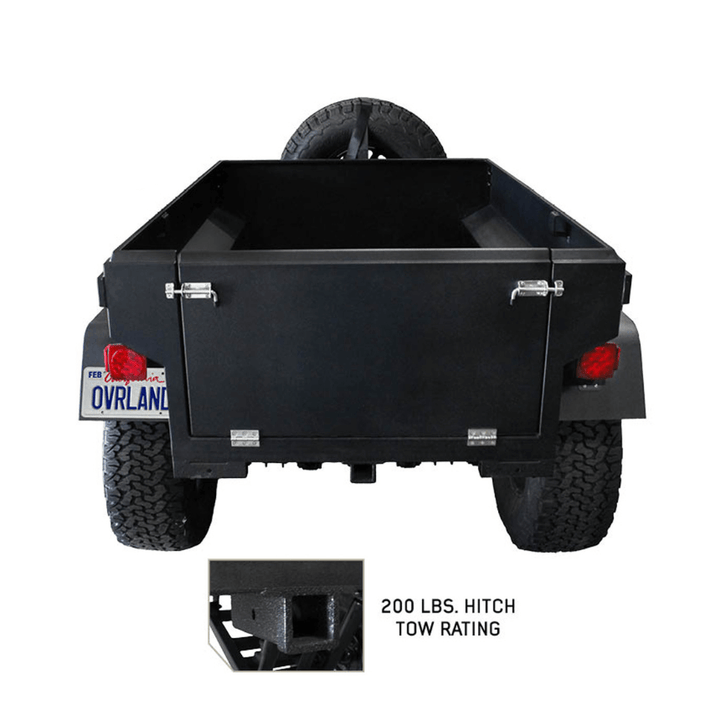 Off Road Trailer - Military Style With Full Articulating Suspension