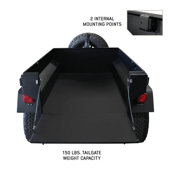 Off Road Trailer - Military Style With Full Articulating Suspension