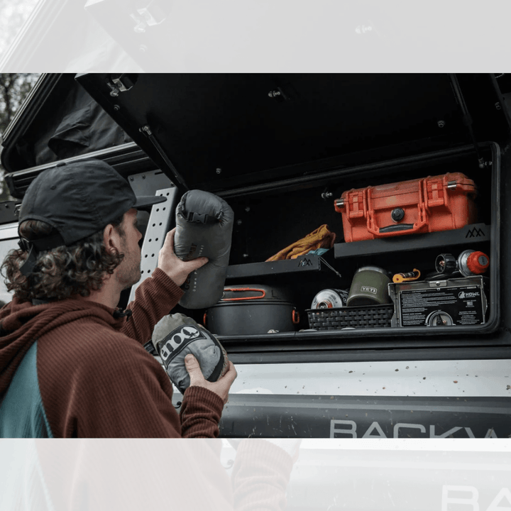 Overland Bed Rack Storage Box Fits 2005+ Toyota Tacoma