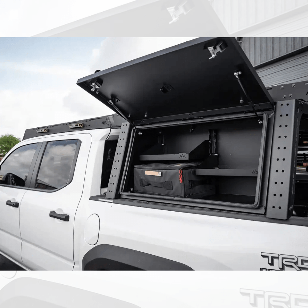 Overland Bed Rack Storage Box Fits 2005+ Toyota Tacoma