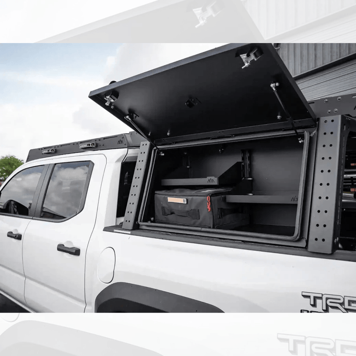 Overland Bed Rack Storage Box Fits 2005+ Toyota Tacoma