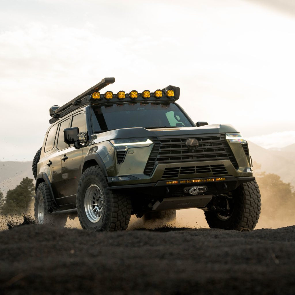 Prinsu Front-Facing Light Bar Brackets | Baja LP4 Light Pods