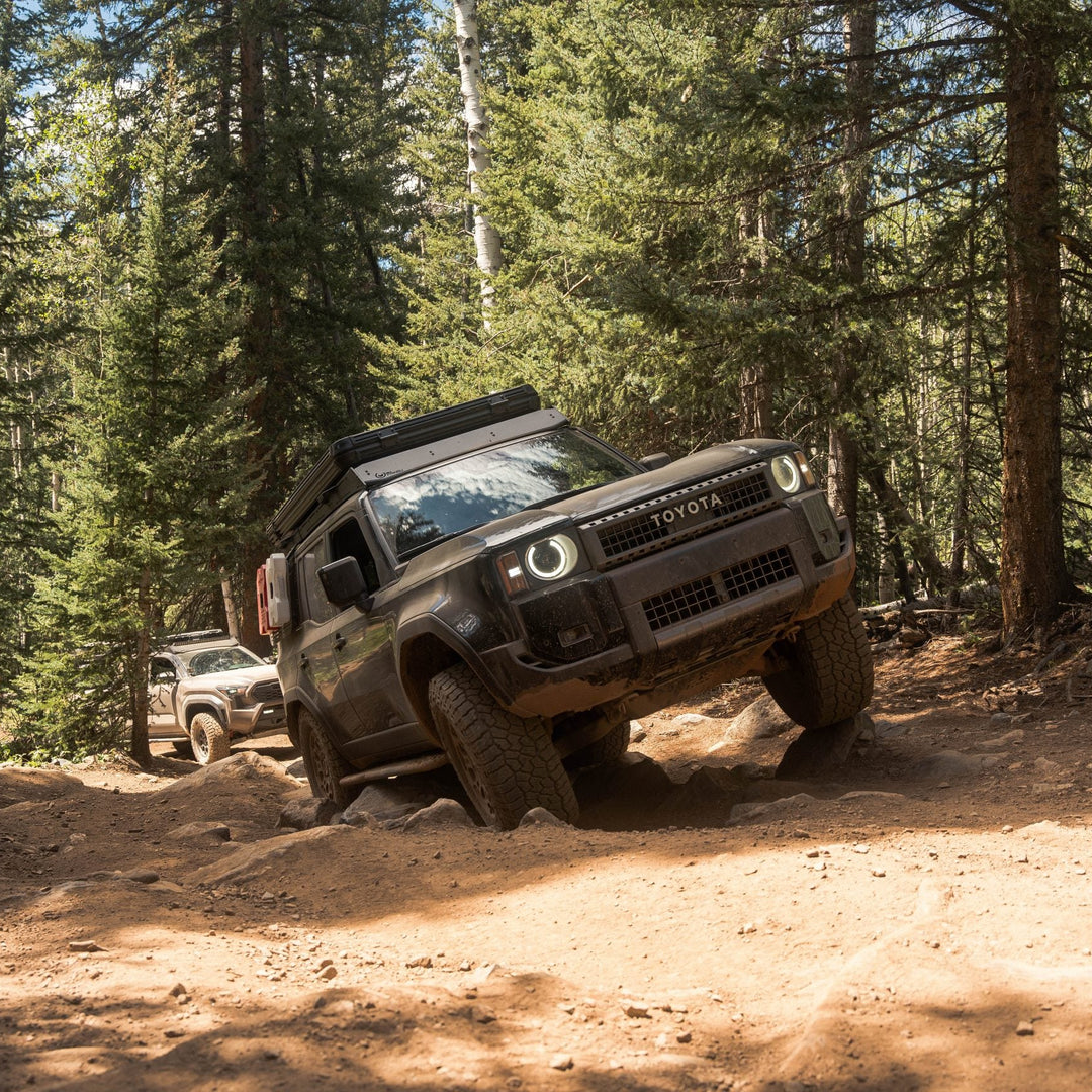 Overland Kickout Rock Sliders for 2024+ Toyota Land Cruiser 250