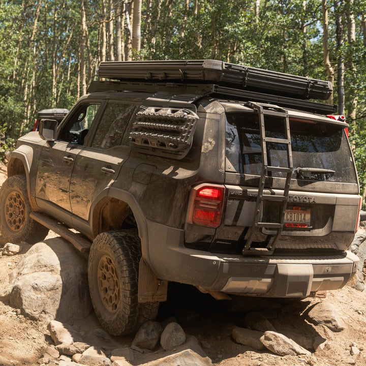 Overland Kickout Rock Sliders for 2024+ Toyota Land Cruiser 250