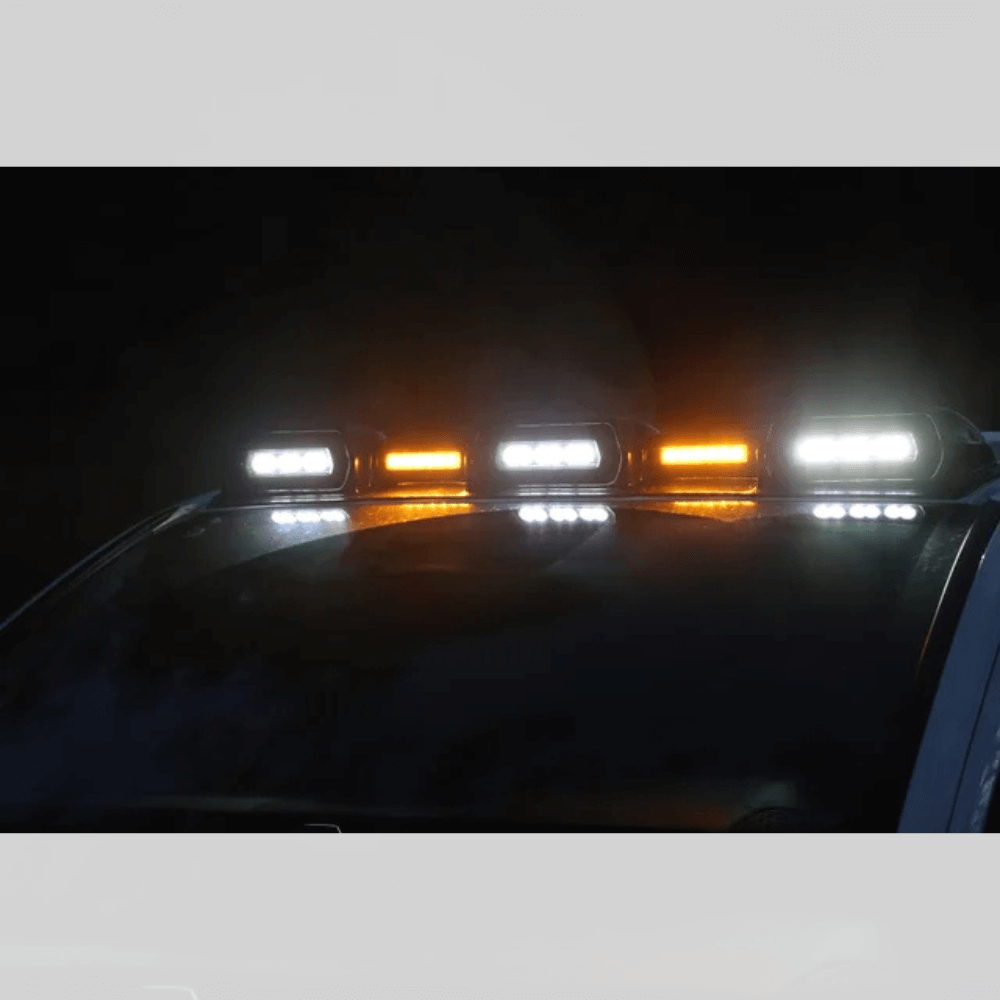 PRO Integrated Roof Visor & Light System fits 2024+ Toyota Tacoma