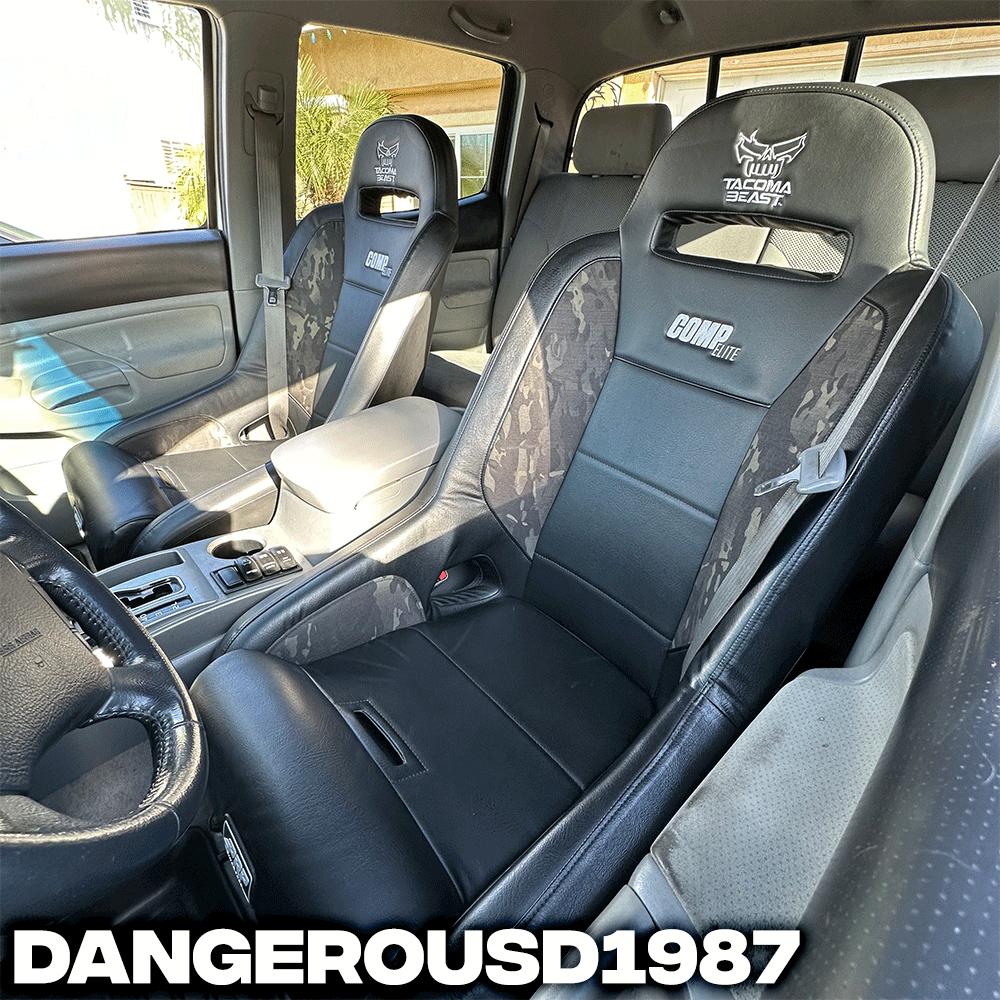 COMP ELITE Race Seat Fits 2005-2023 Toyota Tacoma