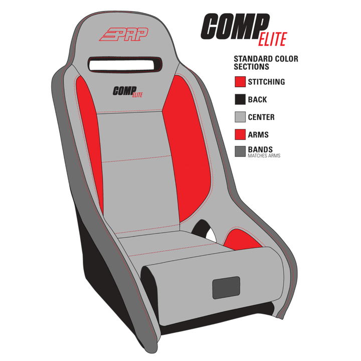 COMP ELITE Race Seat Fits 2005-2023 Toyota Tacoma