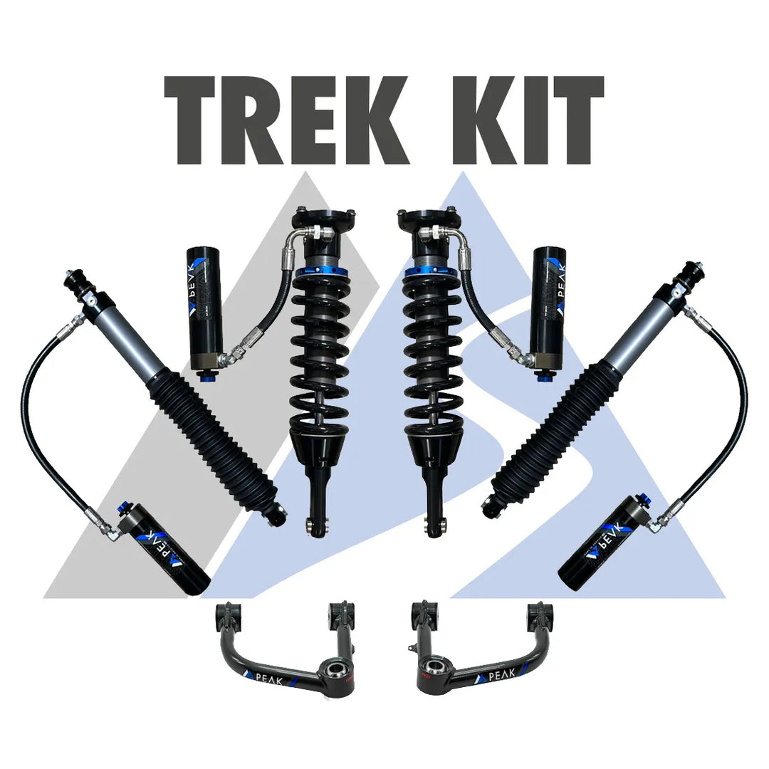 Peak Suspension 2.5″ DSC Coilovers Trek Kit fits 2010-2024 Toyota 4Runner