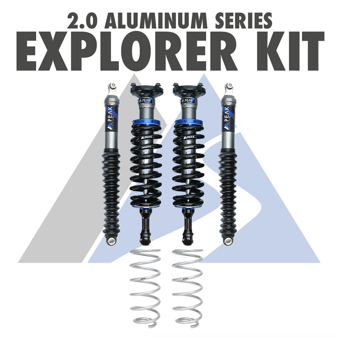 Peak 2.0 Aluminum Series Explorer Kit Fits 2024+ Toyota Tacoma