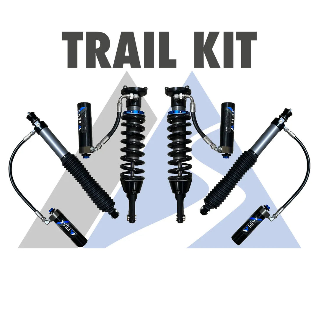 Peak Suspension 2.5″ DSC Coilovers Trail Kit Fits 2010-2014 Toyota FJ Cruiser